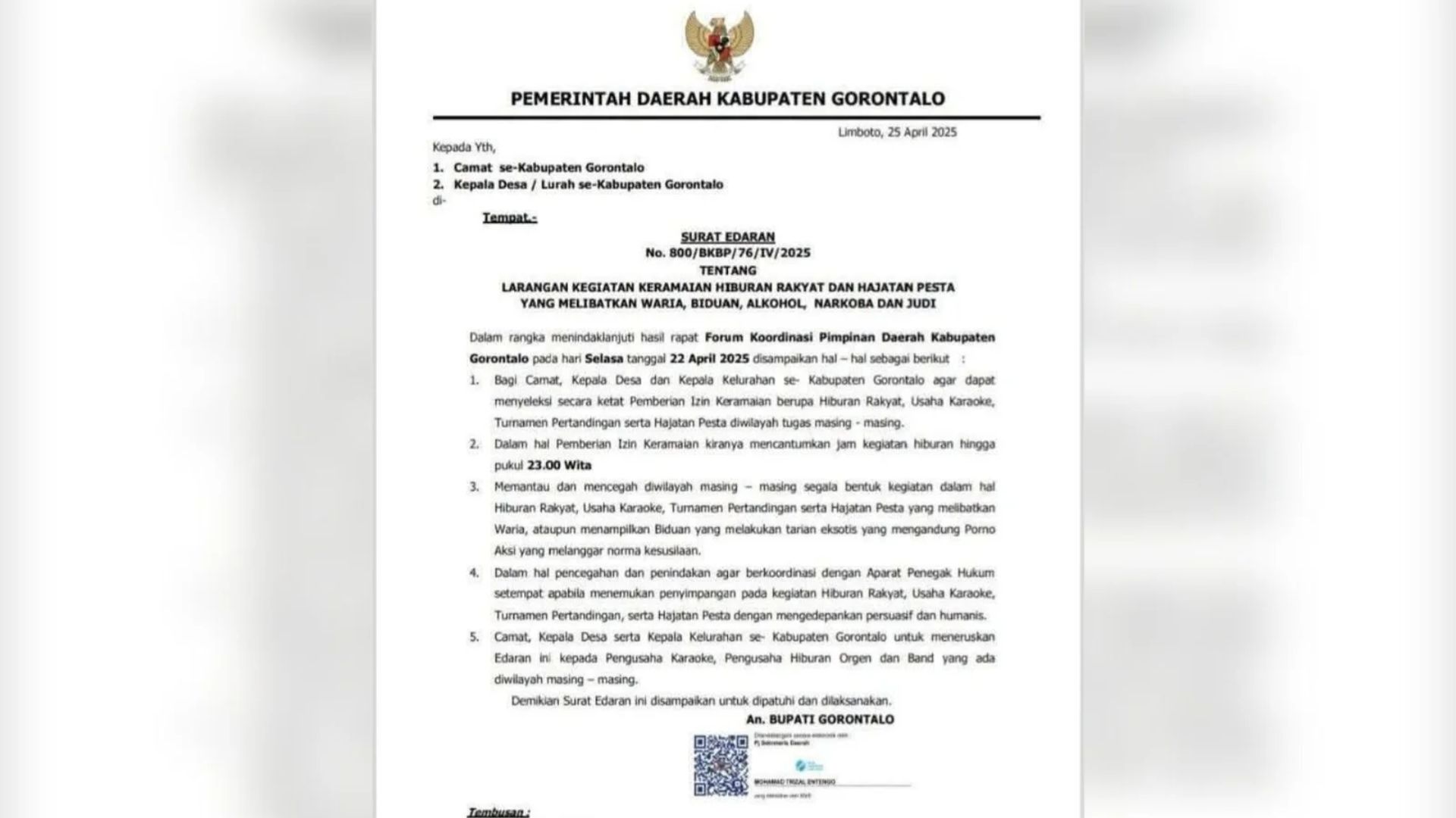 LBHM Kecam SE Larangan Waria Terlibat dalam Acara Publik di Gorontalo
